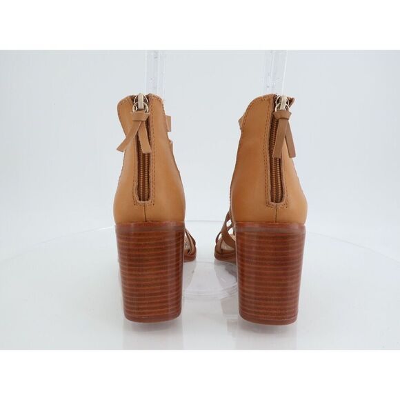 Sofft Stratford Sandals Brown Leather Block Heel Gladiator Strappy Size 9 M - Picture 6 of 14